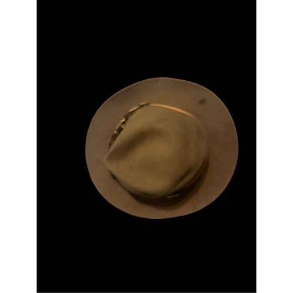 RARE VINTAGE PREOWNED Country Gentlemen Brown 100% Wool Lite Felt Safari Fedora - Picture 10 of 12